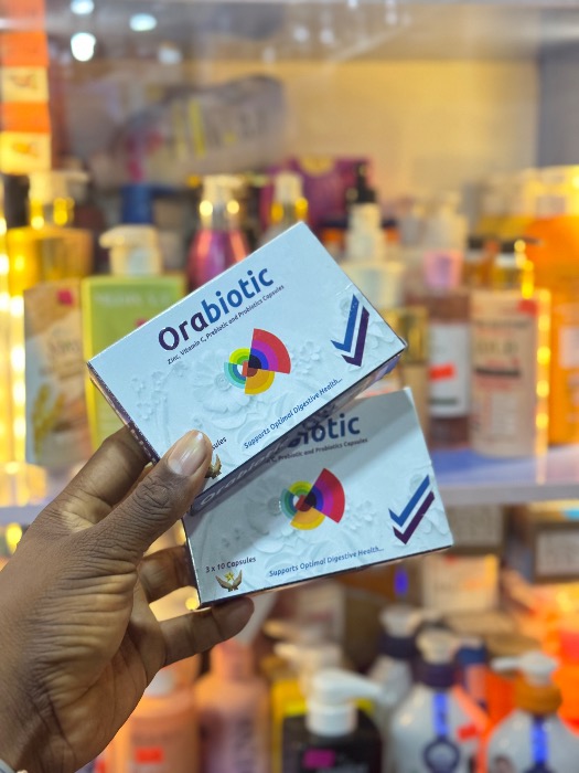 ORABIOTIC (Probiotic+ Prebiotic +zinc+vitaminc) 30capsules